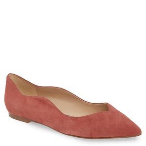$110 Sam Edelman Riza Flat  9.5 Rosewood